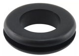 Hillman 881256 Thick Grooved Rubber Grommet, 1/2 in x 13/16 in x 9/32 in, 2-Pack