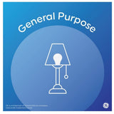 GE 99192 60W Lumen A19 Replacement General Purpose LED Daylight Bulbs, 4-Pack