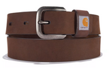 Carhartt A000551800104 Women's Saddle Leather Belt, 1.25 in., Brown, XL