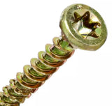 Hillman 48580 Flat Head Star All-Purpose Interior Wood Screw #8 x 1-3/4 in.-1 lb