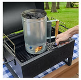 Even Embers ACC4016AS Charcoal Chimney Starter 4 lb. Capacity Galvanized Steel