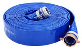 Abbott Rubber 1147-1500-25 - Lay-Flat PVC Discharge Hose Assembly