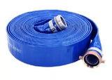 Abbott Rubber 1147-2000-25 2 in ID x 25 ft. Lay-Flat PVC Discharge Hose Assembly