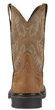 Ariat 10010134 Men's Sierra Wide Square Steel Toe Aged Bark Brown Work Boots
