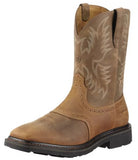 Ariat 10010134 Men's Sierra Wide Square Steel Toe Aged Bark Brown Work Boots