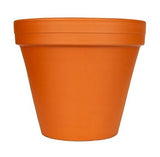 Border Concepts 800114 Terra Cotta Planter Pot, Terra Cotta Red, 8 in.