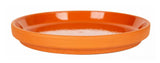 Border Concepts 801687 Water-resistant Terra Cotta Glazed Saucer, 5 in.