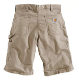 Carhartt Mens Canvas Work Short Loose Original Fit 10" Inseam, Tan, 38