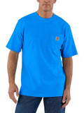 Carhartt Loose Fit Heavyweight Short-Sleeve Pocket T-Shirt, Blue Glow - XL