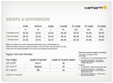 Carhartt Loose Fit Heavyweight Short-Sleeve Pocket T-Shirt, Fire Red Heather- L.