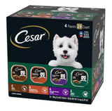 Cesar Classic Loaf Small Breed Adult Pate Wet Dog Food Variety Pack, 24 pcs.