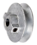 Chicago Die Casting 3" OD x 1/2" Bore Standard V-Type Belt Pulley, No Keyway