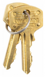 Commando Lock 5/16in. Diameter Shackle Steel Military-Grade Zinc No Bump Padlock