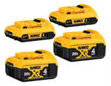 Dewalt DCB324-4 20A MAX 2A 4A Compact Lithium Power Tool Battery, 4 pieces - view 2