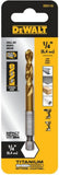 DeWALT DD5116 1/4 in. 135 Split Point Tip Titanium Drill Bit