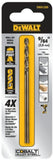 DeWALT DWA1209 9/64 in. Industrial Cobalt Drill Bit