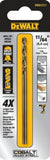 DeWALT DWA1211 11/64 in. Industrial Cobalt Drill Bit