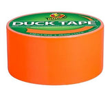 Duck 1265019 Neon Orange Vinyl Backing Duct Tape, 1.88 in. x 15 yd.