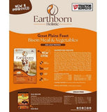 Earthborn Holistic 1750466 Great Plains Feast Bison Meal Dry Dog Food, 25 lb.