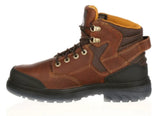 Georgia Boot G086 Men's Steel Toe Waterproof Work Boots, 8 in., Brown, 11 w