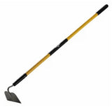 GroundWork YN-GT074-1FL Straight Fiberglass Handle 63 in. Carbon Steel Head Hoe