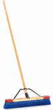 Harper 197924A 24 in. Assembled Outdoor Rough Surface Push Broom w/ Steel Brace