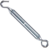 Hardware Essentials 321888 Hook and Eye Turnbuckle Zinc 3/8"-16 x 16-1/4"
