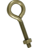 Hillman Hardware Essentials 322610 Forged Eye Bolt with Hex Nut 1/4"-20 X 2-1/2"