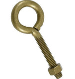 Hillman Hardware Essentials 322616 Eyebolt Gold with Hex Nut, 5/16"-18 X 3-1/4"