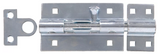 Hardware Essentials 851000 Heavy Duty Gate Barrel Bolt, Zinc, 5 in.