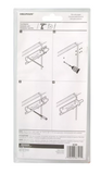 Hardware Essentials 851023 Heavy Duty Gate Barrel Bolt, Zinc, 8 in.