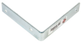 Hardware Essentials  851130 4 in. x 7/8 in. Corner Brace, Zinc Plated