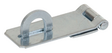 Hardware Essentials 851390 Zinc Safety Hasp w/ Fixed Non-swivel Staple, 1-3/4 in