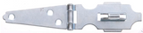 Hardware Essentials 851393  Fixed Staple Zinc Hinge Hasp, 3 in.