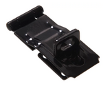 Hardware Essentials 851434 Safety Hasp with Swivel, Black, 3-1/2 in.