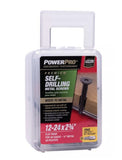 Hillman 116149 Power Pro Star-Drive Sheet Metal Screws, #12 x 2-3/4 in., 30-Pk