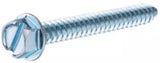 Hillman 41012 Slotted Hex Washer Head Sheet Metal Screws #8 x 1-1/2 inches 50-Pack