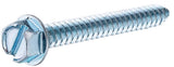 Hillman 41018 Slotted Hex Washer Head Sheet Metal Screw #10 x 3/4 inches