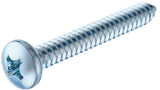 Hillman 41074 Pan Head Phillips Sheet Metal Screws #10 x 1 inch