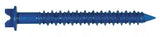 Hillman 41555 Flat-Head Phillip Concrete Screw Anchor, Blue 3/16"x2-1/4", 2-Pack