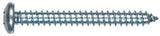 Hillman 41608 Pan Head Phillips Sheet Metal Screws #14 x 2 inch
