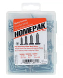 Hillman 41815 Homepak Assorted Pan Head Phillips Sheet Metal Screw Kit