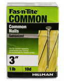 Hillman Fasteners 461283 3 in. 10D Galvanized Common Nail
