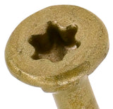 Hillman 48596 Power Pro Premium Exterior Wood Screws, #8x1-3/4 in., 1lb Box