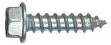Hillman 5305 #8 x 1/2 in. Slotted Hex Washer Head Sheet Metal Screw -Count of 15