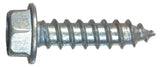 Hillman 5305 #8 x 1/2 in. Slotted Hex Washer Head Sheet Metal Screw -Count of 15