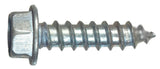 Hillman 5325 #10 x 3/4 in. Slotted Hex Washer Head Sheet Metal Screw, Count of 8 - view 4