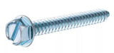 Hillman 5358 Slotted Hex Washer Head Sheet Metal Screw #14 x 1-1/2 in., 3-Pack