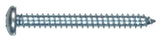 Hillman 5454 Steel Pan Head Phillips Sheet Metal Screw #8 x 1 in., Count of 16