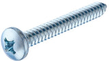 Hillman 5484 Pan Head Phillips Sheet Metal Screws #10 x 1-1/2 inch 6-Pack